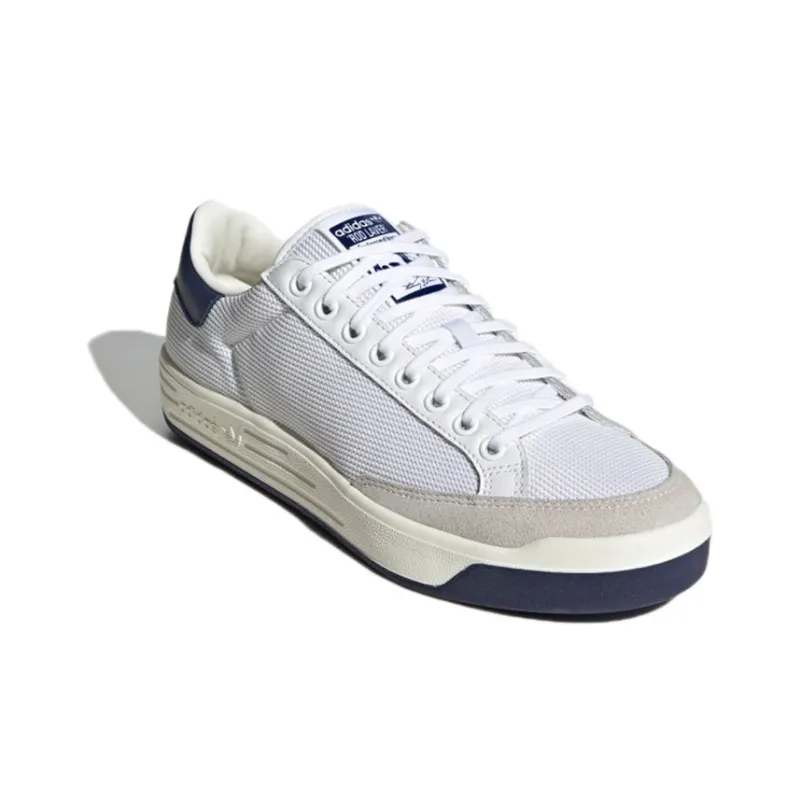Adidas Rod Laver White Dark Blue-2