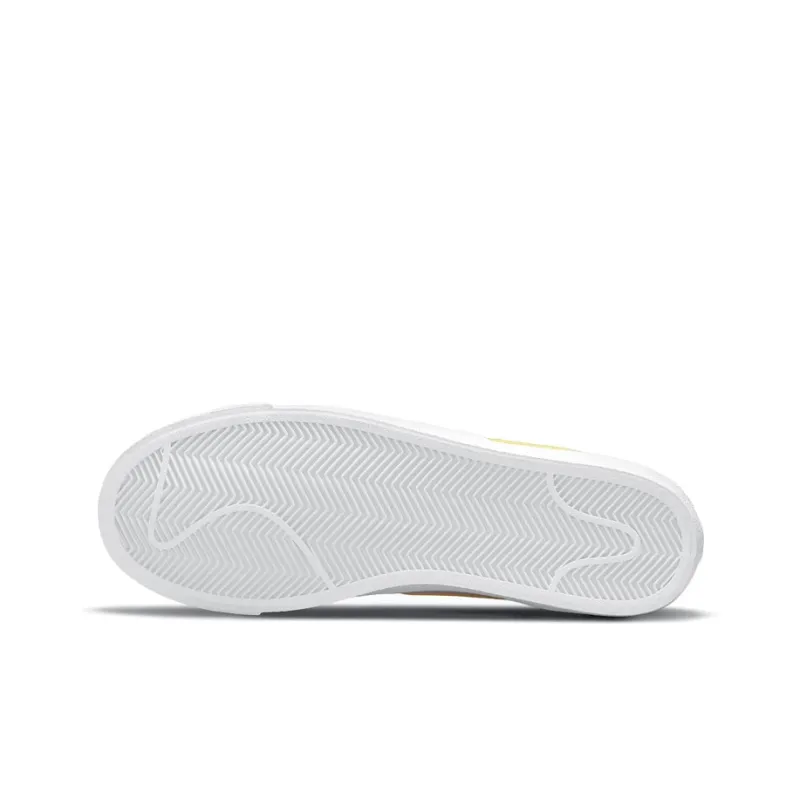 Nike Blazer Mid 77 Essential White Opti Yellow Women's-5