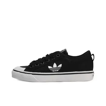 Adidas Women's Nizza Trefoil 'Black' Women's