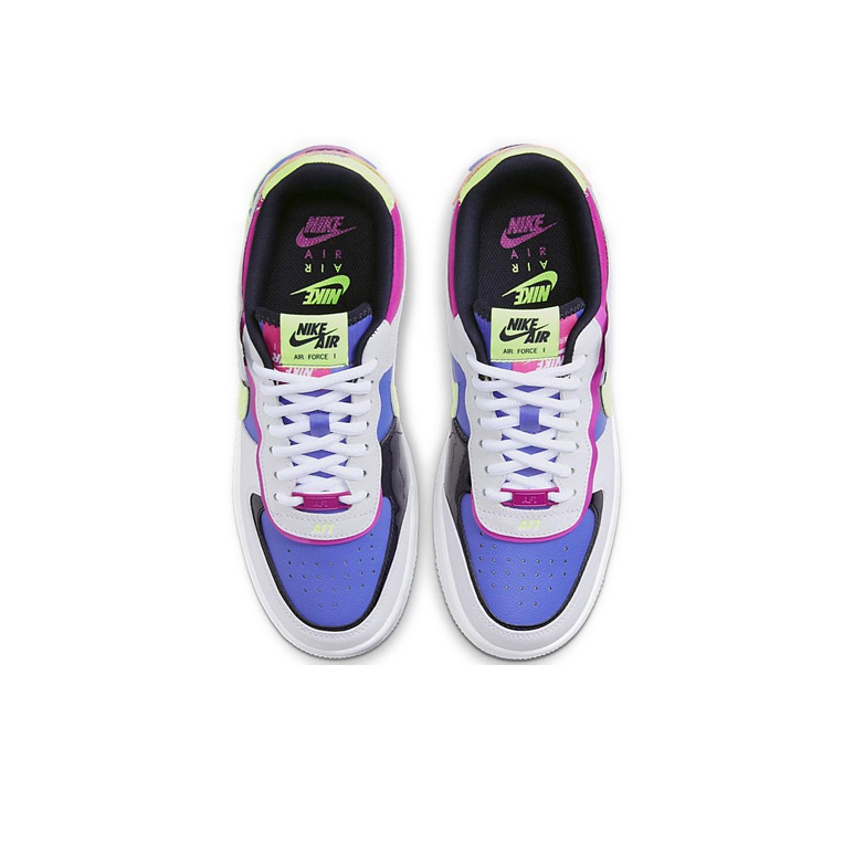 Nike Air Force 1 Low Shadow White Sapphire Barely Volt Women s POIZON