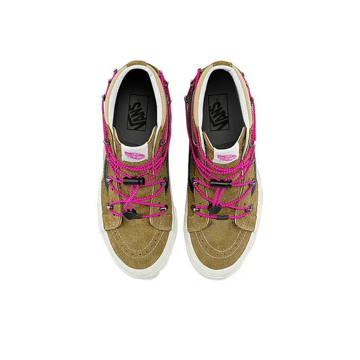 Vans Unisex SK8 HI Echo Dx Sneakers Brown-2