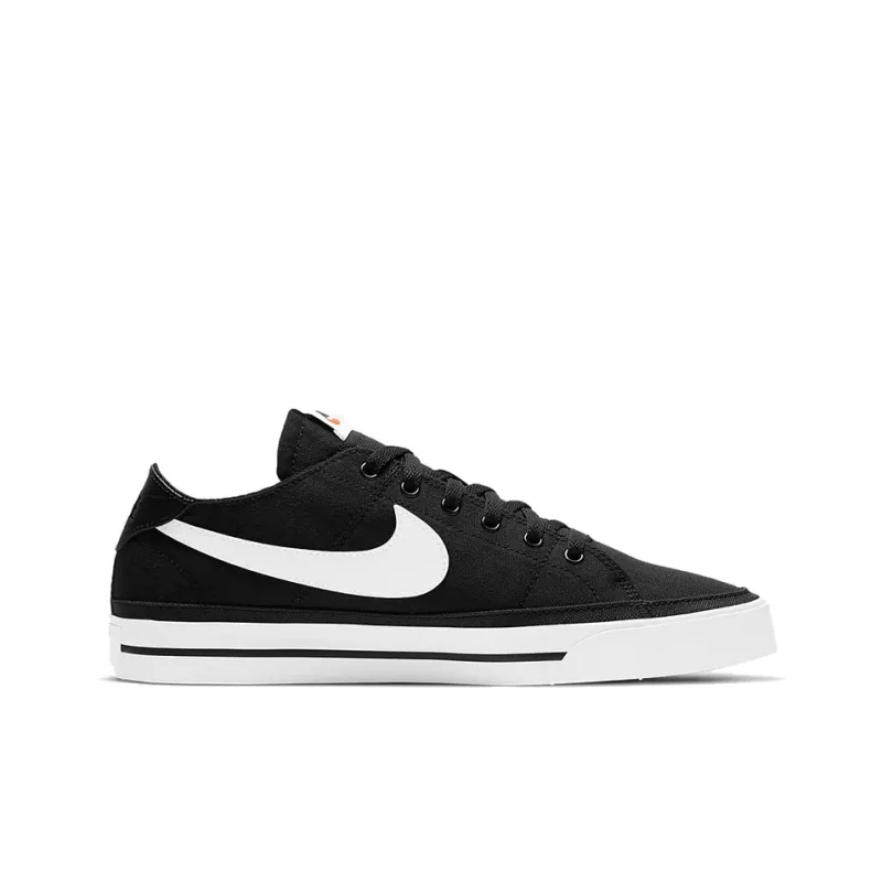 Nike Court Legacy Canvas Black White-1