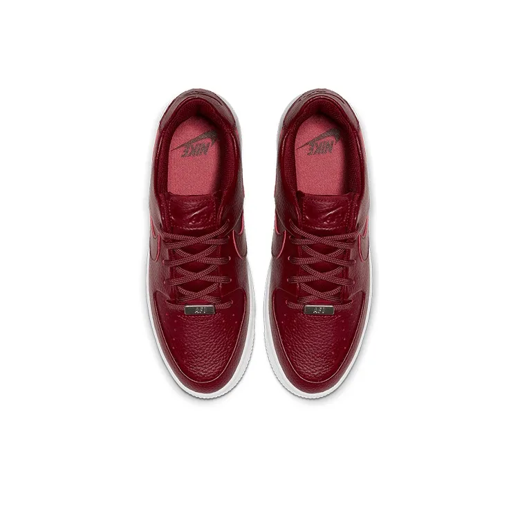 Nike Air Force 1 Sage Low Team Red Women's-3