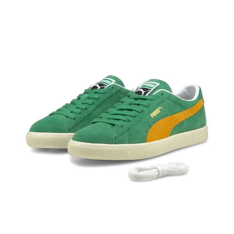 PUMA Suede Vintage Amazon Green Saffron-2