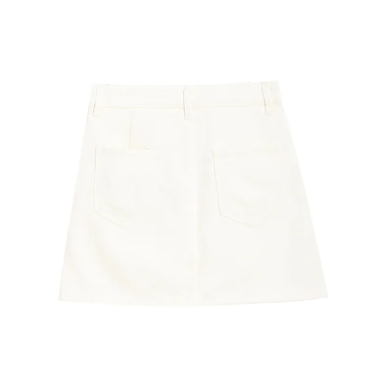 BRASS SCOUT Denim Short Skirts Women's-7