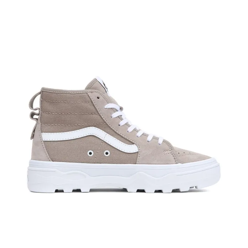 Vans SK8 Skateboard Shoes Women's High Top Light Umber-1