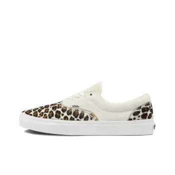 Vans Unisex Era Low Top Sneakers Whiteleopard