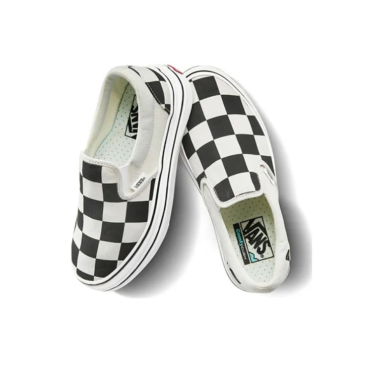 Vans Women's Super ComfyCush Slip On 'Big Classics Checker'-2