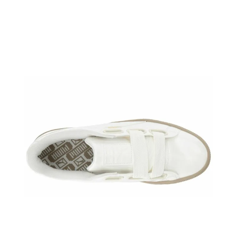 PUMA Basket Heart Marshmallow White Women's-1