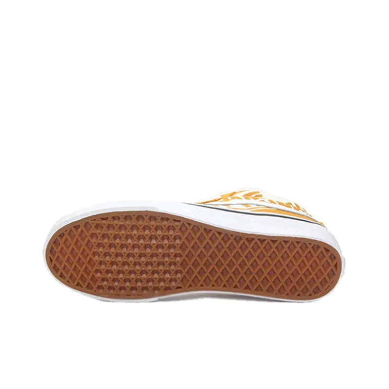Vans SK8 Mid Reissue Logo 'Yellow White'-4
