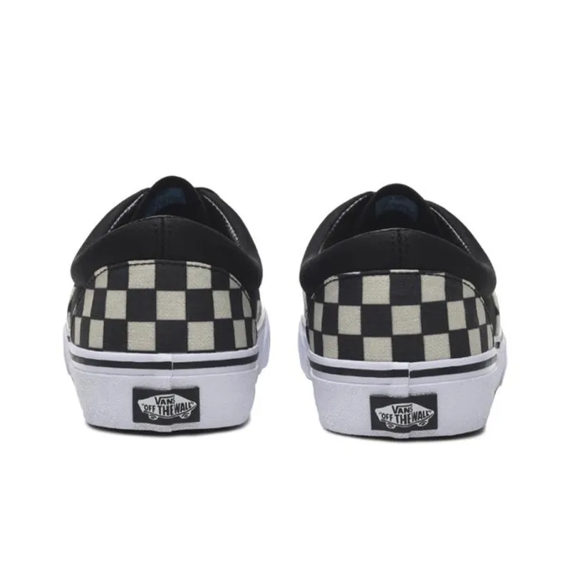 Vans Authentic Black White Grid Japanese Version Black And White-3