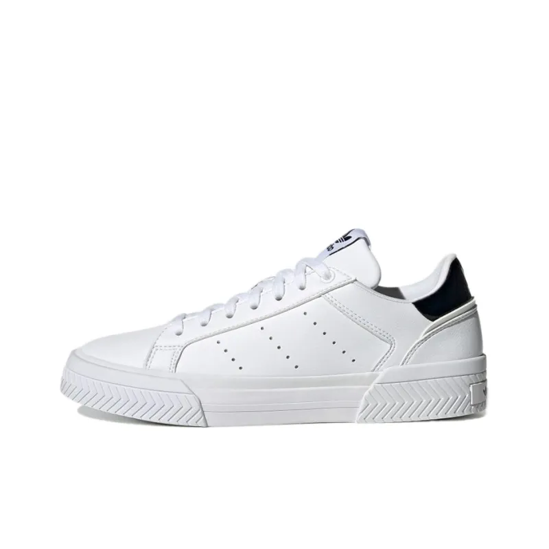 Adidas Court Tourino White Black Women's-0