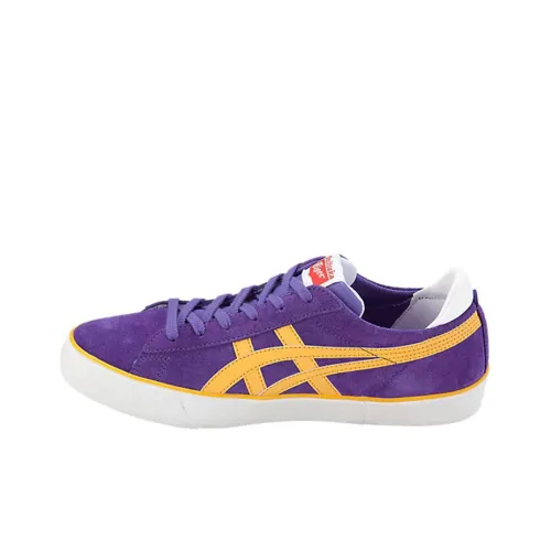 Onitsuka Tiger Fabre Skateboard Shoes Unisex Low-Top Purple/Yellow