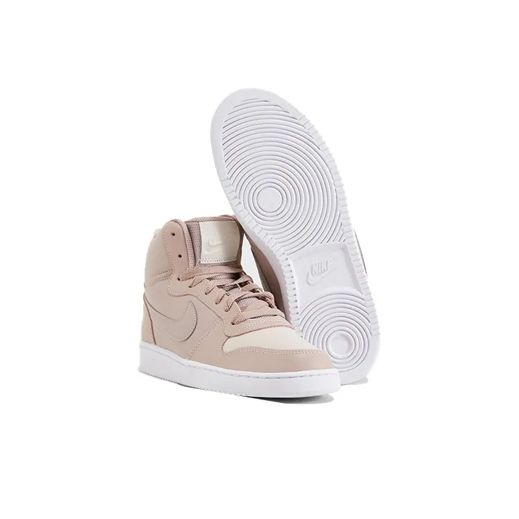 Nike Ebernon Mid Top Sneakers Pink Women's-4