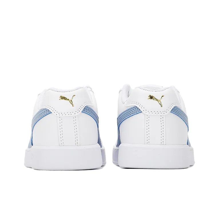 PUMA Unisex Match Star Low Top Sneakers White/Blue-3