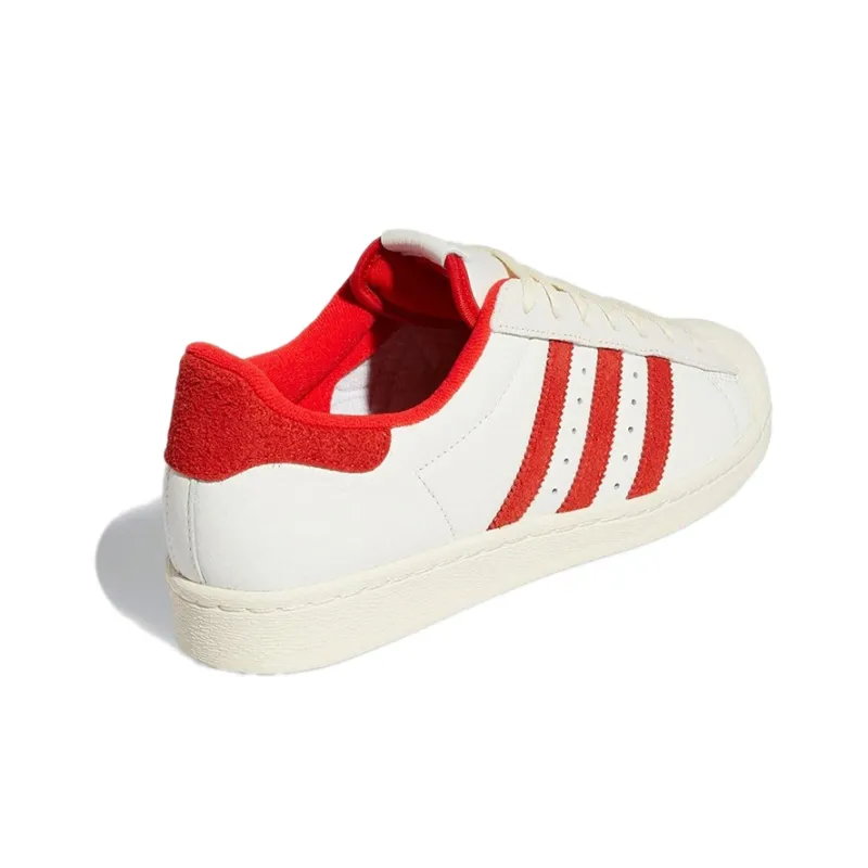 Adidas Superstar 82 White Vivid Red-3