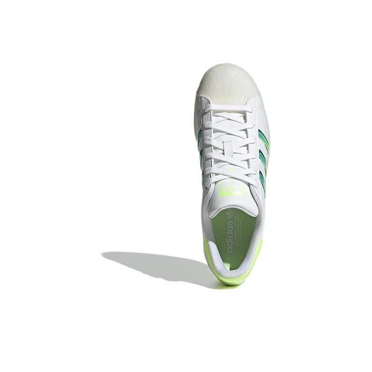 Adidas Originals Superstar 'White Yellow Green' Women's-3