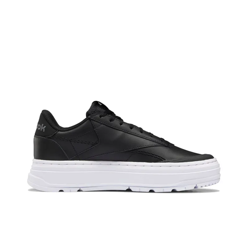Reebok Club C Double Geo Black White Women's-1