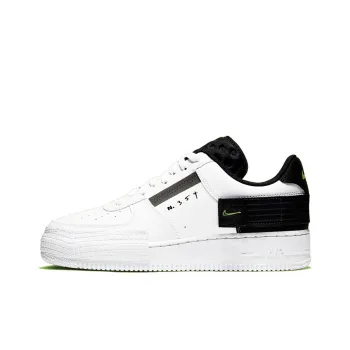 Nike Air Force 1 Type White Black Volt