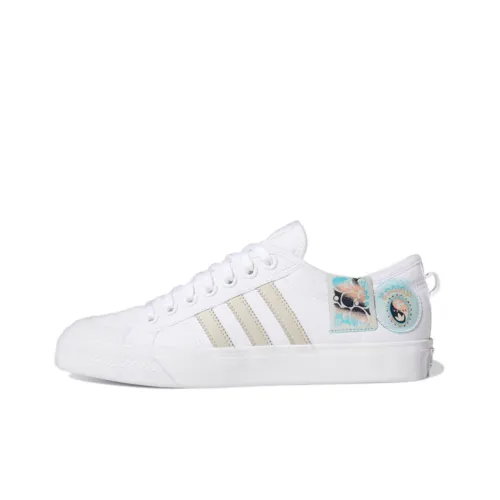 Adidas Originals NIZZA Skateboard Shoes Unisex Low-Top Cloud White