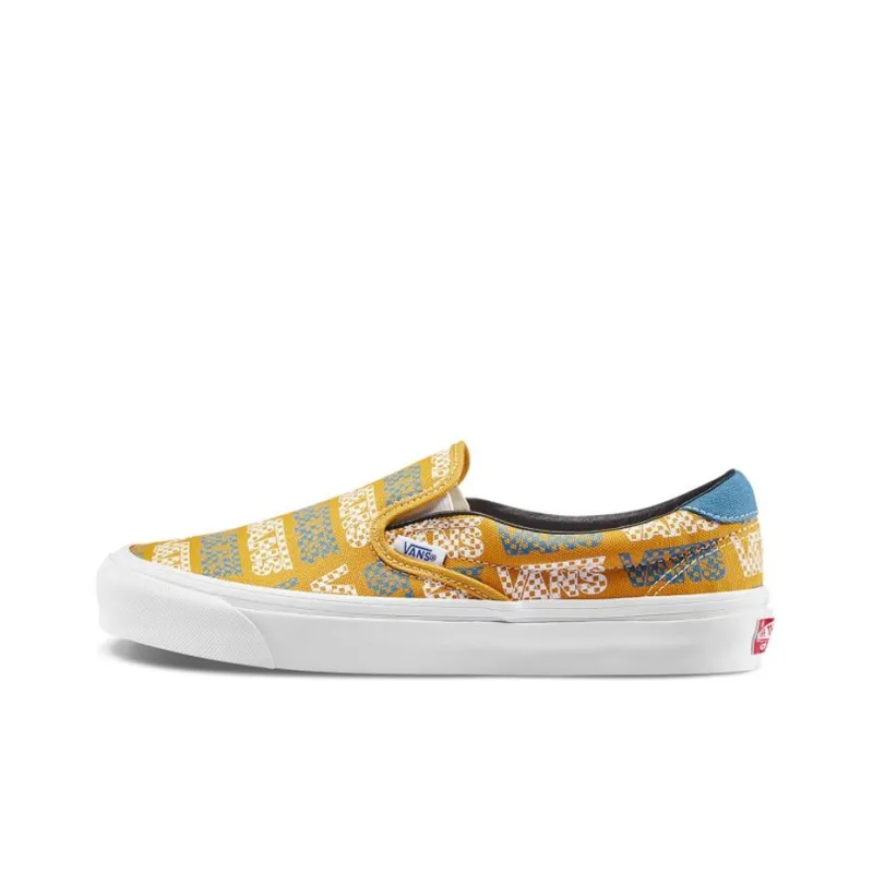 Vans Og Slip On 59 Lx 'Logo Checkerboard Golden Glow'-0