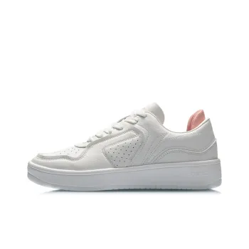 LiNing Street Gamer Low Top Skateboard Shoes Women's Mist White