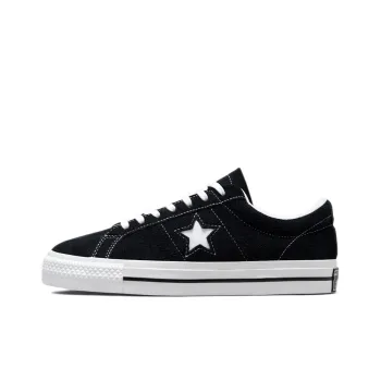 One Star Converse Low 'Black White'