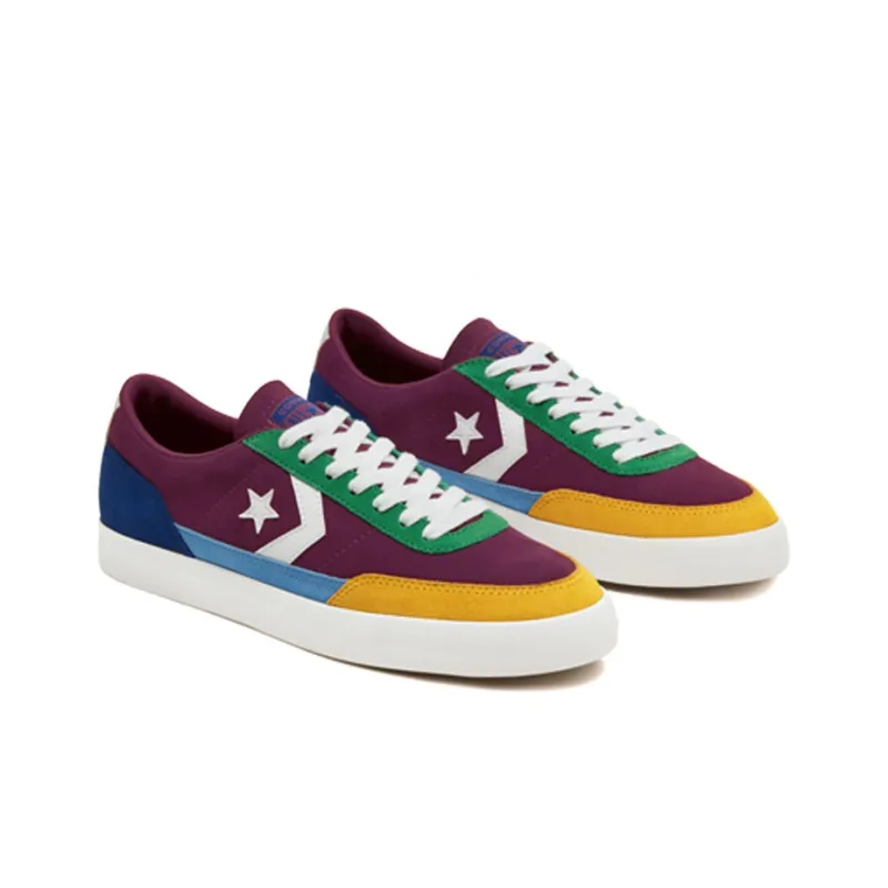 Net Star Converse Classic Low 'Twisted Prep Rose Maroon'-2