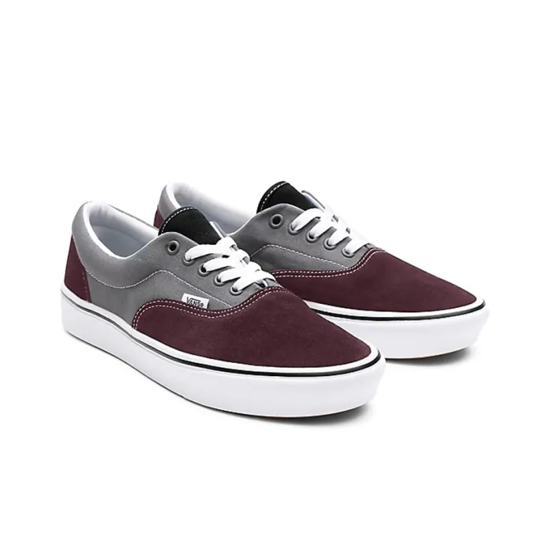 Vans Customs Color Block Comfycush Era 'Grey Red'-2