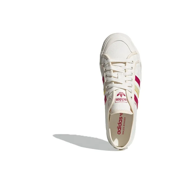 Adidas Nizza Lo Wales Bonner Cream White Scarlet-4