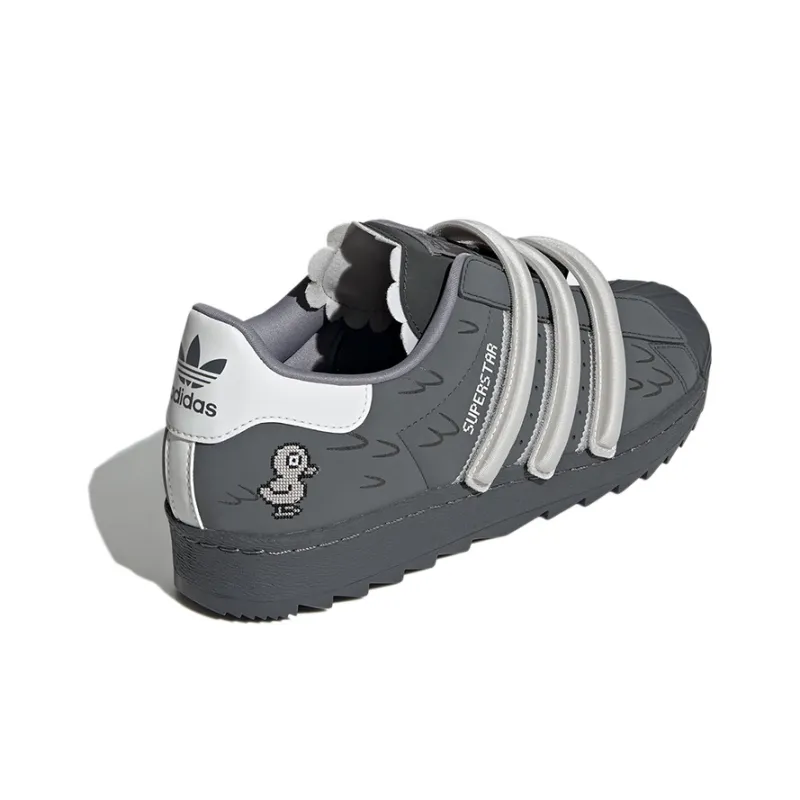 Adidas Superstar 80s Tr Melting Sadness Duck Grey-3