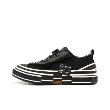 AMG x VESSEL Peace By Piece Black Series Low Top Skateboard Shoes Unisex Black