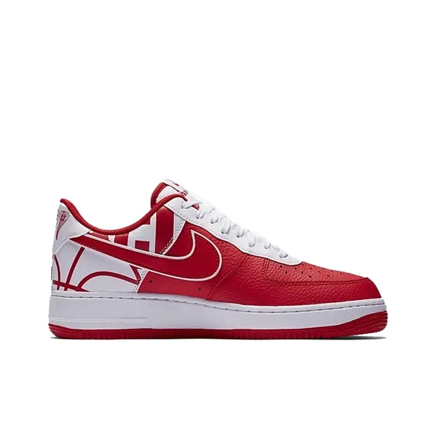 Nike Air Force 1 Low Logo Pack University Red-1