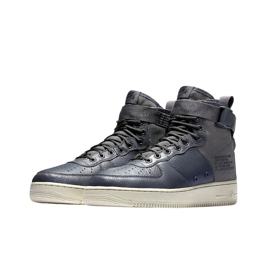 sf air force 1 high black dark grey