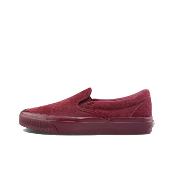 Slip On Og Classic Vans 'Velvet Embroidery Leopard Pomegranate'