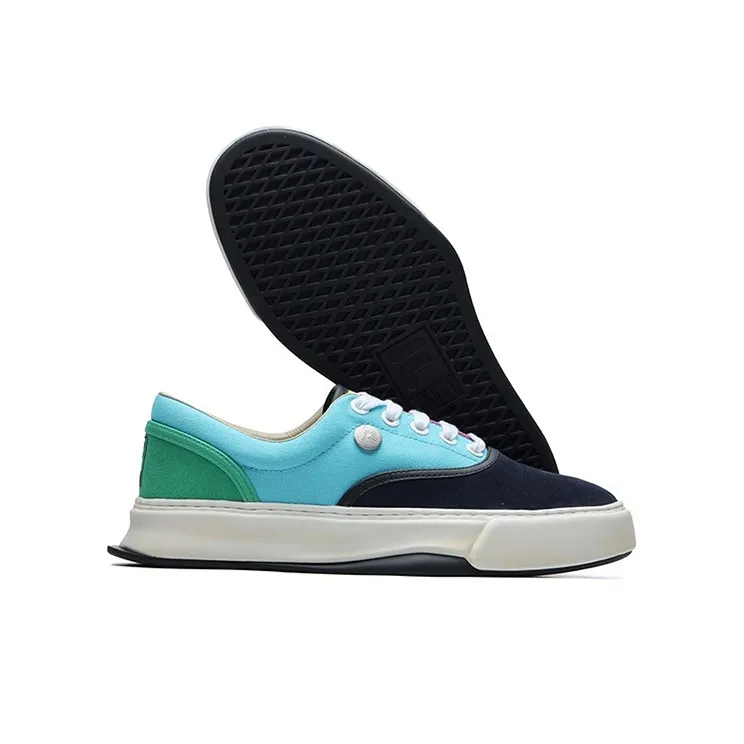 Mihara Yasuhiro X FILA FM Skateboard Shoes Men Low Top Legend Blue/Buttons Blue-5