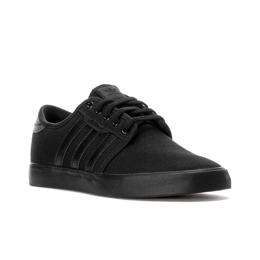 Adidas originals seeley black sneakers online