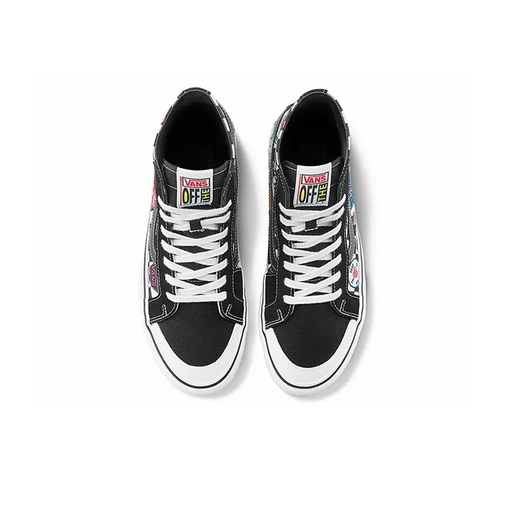Vans SK8 HI Print Black Unisex-3