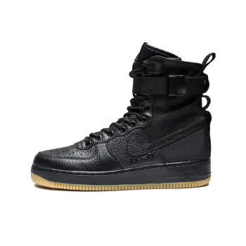 Nike Sf Air Force 1 Black Gum With Bag 2017