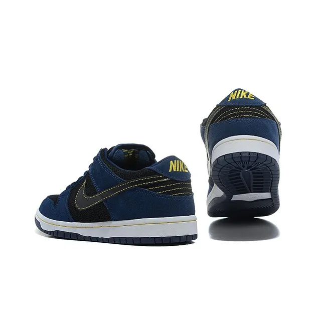 Nike Sb Dunk Low Midnight Navy Black-5