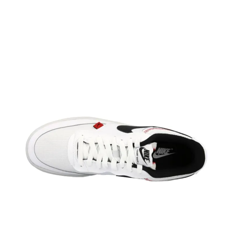 Nike Court Vision Low Premium White Black-3