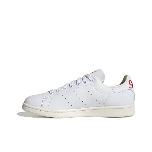 Adidas Originals STAN SMITH Collection Skateboard Shoes Unisex Low-Top White/Red