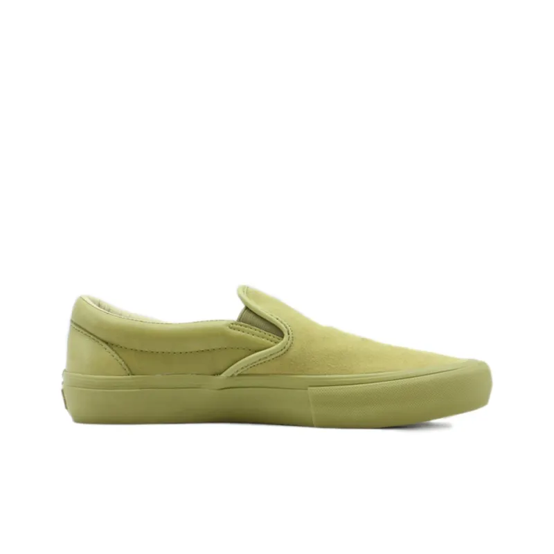 Vans Engineered Garments X Classic Slip On Leather 'Khaki'-1