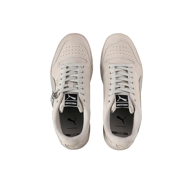 PUMA X Wind And Sea Ralph Sampson Khaki/Grey/Gold-3