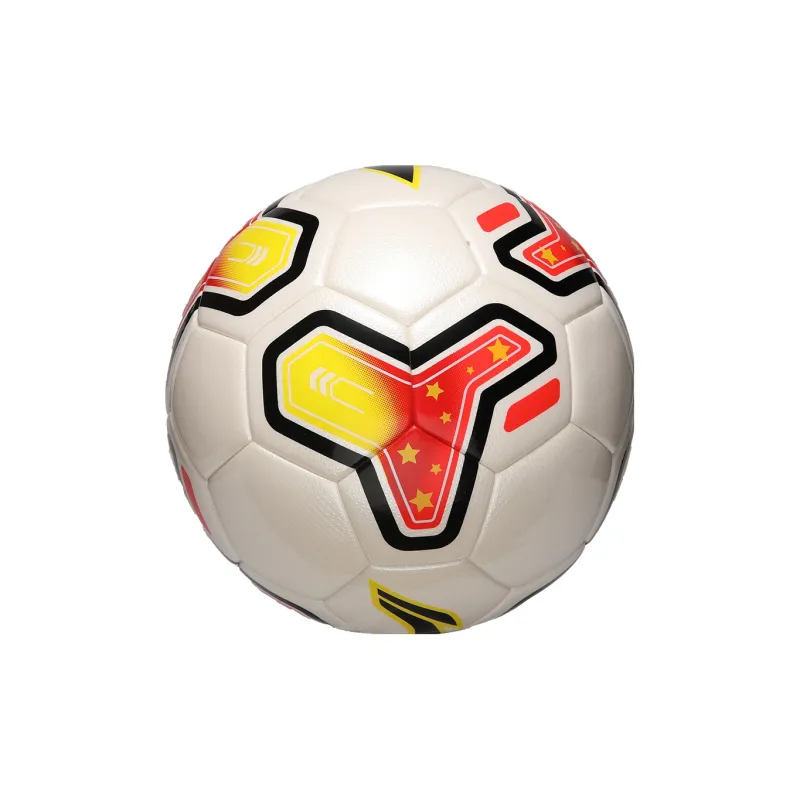 LiNing Size 4 Ball Soccer PU Seamless Thermal bonding Unisex White Yellow Red-16