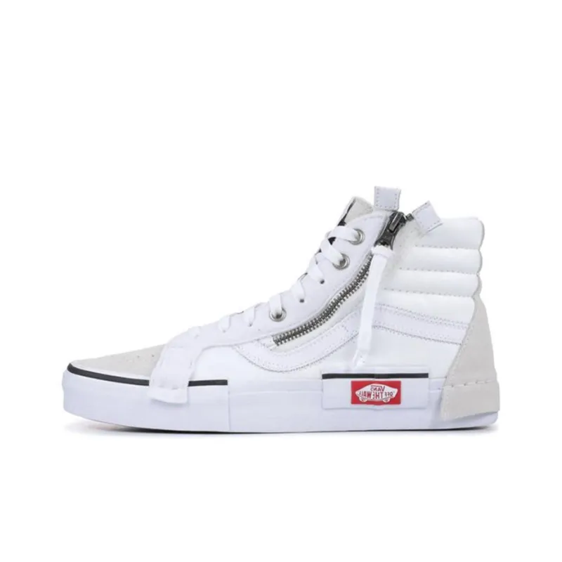 Vans SK8 Hi Cap Lx Reissue 'White Checkerboard'-0