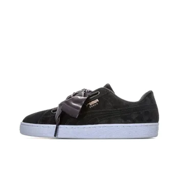 PUMA Suede Heart Vr Black/White Women's