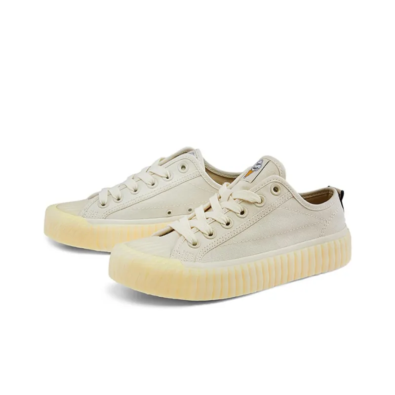 Kappa Low Top Skateboard Shoes Unisex Ecru-1