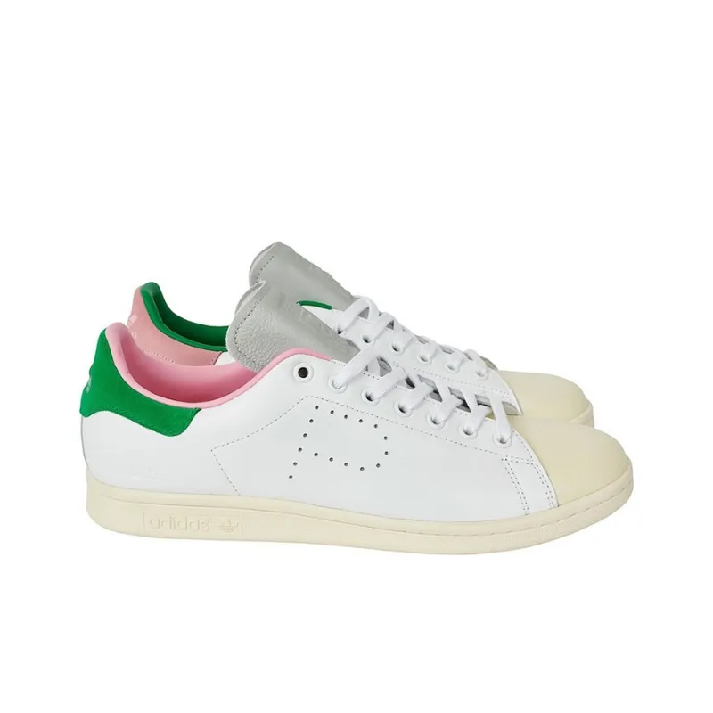 Adidas Originals Palace X Stan Smith 'White Green Pink'-1