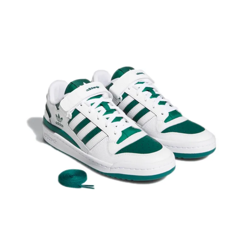 Adidas Originals Forum Low White Collegiate Green-3